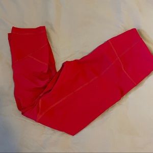 Lululemon fast and free high rise crop leggings